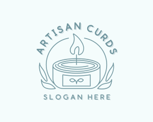 Scented Candle Souvenir logo design