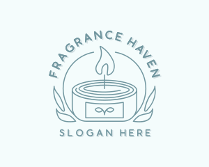 Scented - Scented Candle Souvenir logo design