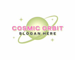 Planet Star Orbit logo design