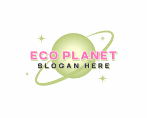 Planet - Planet Star Orbit logo design