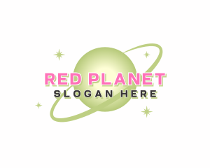 Planet Star Orbit logo design