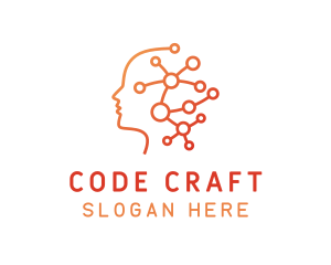 Coding - Artificial Intelligence Coding logo design