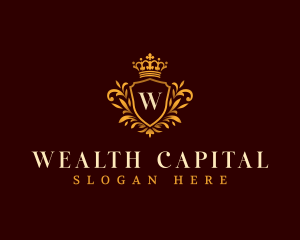 Royal Shield Wealth logo design