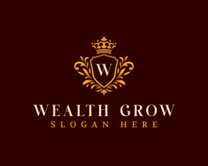 Royal Shield Wealth logo design