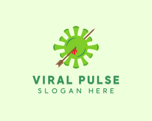 Virus - Deadly Green Virus logo design