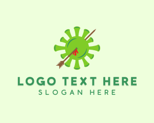 Green - Deadly Green Virus logo design