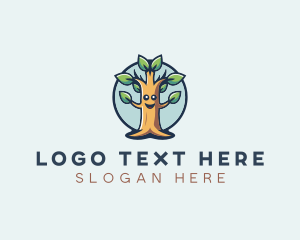 Eco Garden Planting logo design