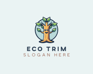 Eco Garden Planting logo design