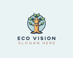 Eco Garden Planting logo design