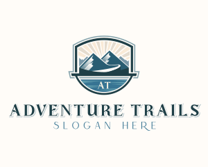 Summit Adventure Trekking logo design