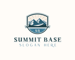 Summit Adventure Trekking logo design