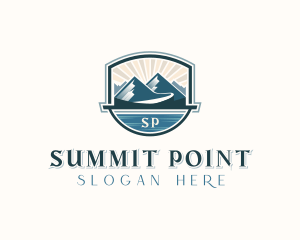 Summit Adventure Trekking logo design