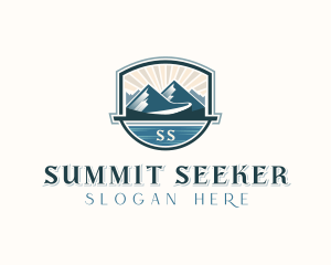 Summit Adventure Trekking logo design