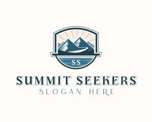 Summit Adventure Trekking logo design