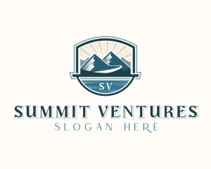 Summit Adventure Trekking logo design