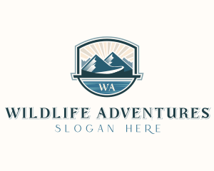 Summit Adventure Trekking logo design