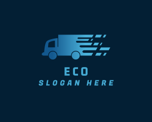 Haulage - Express Delivery Truck logo design