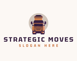 Truck Transport Freight logo design