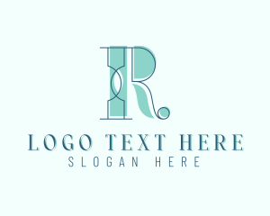 Creative Boutique Letter R logo design