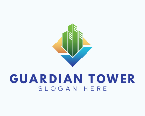 Skyscraper City Building  logo design