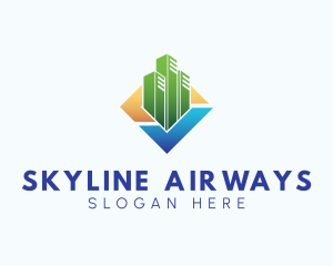 Skyscraper City Building  logo design