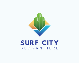 Skyscraper City Building  logo design