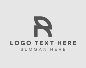 Innovation - Modern Generic Leaf Letter R logo design