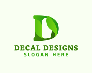 Leaf Plant  Landscaping logo design