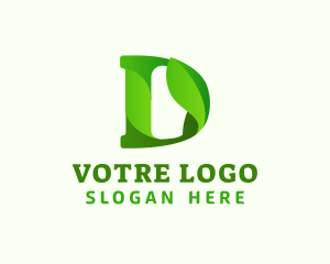 Plant - Leaf Plant  Landscaping logo design