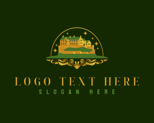 Luxury - Historical Edinburgh Castle logo design