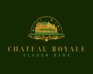 Chateau - Historical Edinburgh Castle logo design