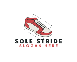 Footwear - Fashion Footwear Shoe logo design