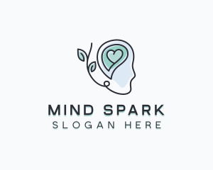 Mental Health Mindfulness logo design