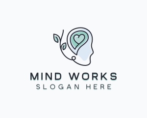 Mental Health Mindfulness logo design