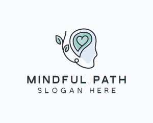 Mental Health Mindfulness logo design