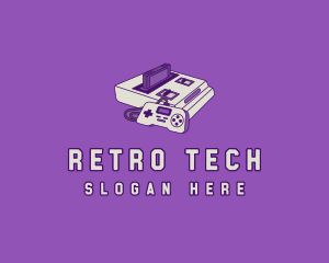 Retro Gaming Console logo design