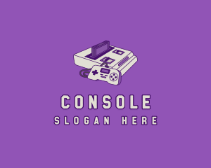 Retro Gaming Console logo design