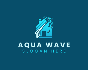 House Pressure Washer logo design