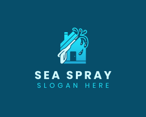 House Pressure Washer logo design