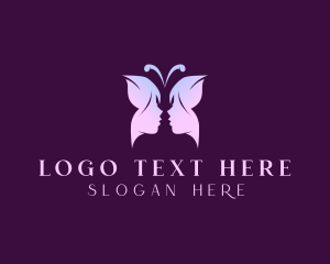 Personal - Butterfly Woman Spa logo design