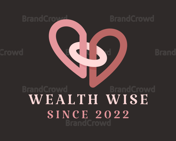 Wedding Planner Heart Logo