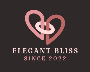Boyfriend - Wedding Planner Heart logo design