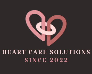 Wedding Planner Heart logo design