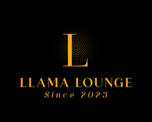 Professional Luxury Lounge logo design