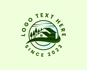 Tree - Real Estate House Property logo design