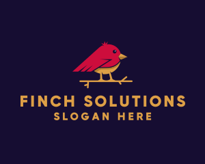 Finch - Little Finch Bird logo design