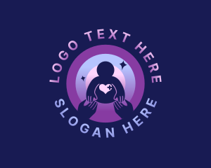 Love - Foundation Support Welfare logo design