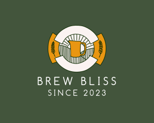 Kombucha - Kombucha Brewery Pitcher logo design