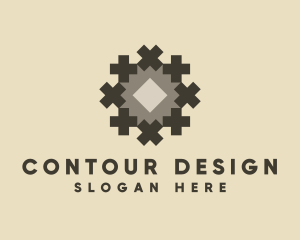 Flooring Design Pattern logo design