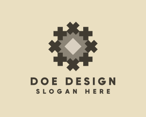 Flooring Design Pattern logo design